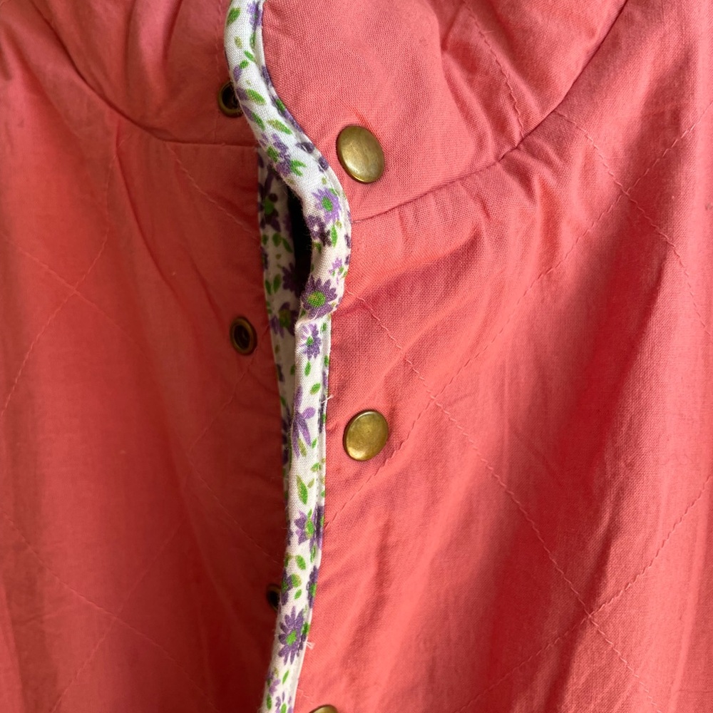 Gorgeous Clare V Timothé Cotton Quilted Vest XL/XXL Reversible has Pockets - Picture 6 of 7